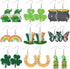 Huquary 9 Pairs Halloween Diamond Painting Earrings Making Kit with Tools 5D Dangle Drop Diamond Art Earring Kit Jewelry Making Kits for Adults Wo...