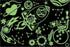 Mudpuppy Cosmic Dreams 100 Piece Glow in The Dark Puzzle...