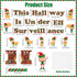 70 Pcs Christmas Bulletin Board Decorations Set Xmas Elf Cutouts with Red and Green Stripe Borders Trim Classroom Decor for Toddler Kids Students ...