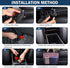 Eing Car Seat Back Organizer - Large Capacity Storage for Purses, Handbags & Kids' Items - Black...