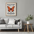 Posterizer 1 pcs-Butterfly Print-Don't be Conformed, be Transformed-Motivational Inspirational Art for Animal Lovers-Gift for book lovers-Living ...