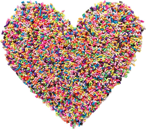 EHOPE 50G Fake Sprinkles Polymer Sprinkles Resin Sprinkles Clay Sprinkles for Resin Nail Art Slices Fake Candy Sprinkles for Nail Art DIY Crafts C...