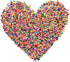 EHOPE 50G Fake Sprinkles Polymer Sprinkles Resin Sprinkles Clay Sprinkles for Resin Nail Art Slices Fake Candy Sprinkles for Nail Art DIY Crafts C...