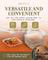 brheez Bamboo Bowls Made From Palm Leaf - 10 Party Bowls - 4 Inch Eco Friendly Compostable & Biodegradable-Disposable Bowls Heavy Duty and More En...