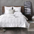 INK+IVY Pillow Euro Sham, 26"x26", Bow-tie White...