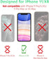 TalkWorks iPhone 11 Screen Protector (Also Fits iPhone XR) 3 Pack Tempered Glass Film Durable 0.33mm 9H Hardness, Shatter Proof, HD Touch Clarity,...