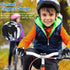 Geyoga 4 Pieces Kids Football Gloves Kids Fishing Gloves Motorcycle Bike Gloves Full Finger Children Gloves for Cycling Camping Fishing Parkour Ou...