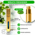 B & E Peppermint Breath Spray for Bad Breath - 0.34 oz Mint Mouth Freshener Spray - Compact Oral Care Spray for Dry Mouth - Gold Bottle...