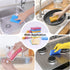 15 Pcs Cellulose Sponges Kitchen, 5 Colors Non-Scratch Colorful Sponges, Biodegradable Compressed Sponges, Large Cellulose Sponge for Kitchen, Bat...