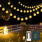 GCMacau Outdoor String Lights, Battery Operated String Lights Indoor 39ft 80LED Small Globe Fairy Lights Waterproof with Remote, 8 Modes, for Camp...