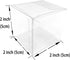 Clear Plastic Party Favors Boxes - Transparent Candy Treat Boxes Wedding Birthday Party Favors Small Gift Packaging Boxes Supplies, 2x2x2 inch, 50...