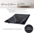 House2Home 40 Inch x 3 Yard Upholstery Black Cambric Dust Cover Fabric Replacement for Sofa Chair Furniture and Twin Box Spring Foundations, Conce...