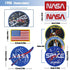 7pcs NASA Patch, Iron On Patches Space Badge Sew On Space Shuttle Embroidered and US Flag Patches for Jackets Backpacks Caps Hats Bags Clothing...