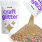 Hemway Craft Glitter 100g / 3.5oz Glitter Flakes for Arts Crafts Tumblers Resin Epoxy Scrapbook Glass Schools Paper Halloween Decorations - Ultraf...