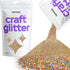 Hemway Craft Glitter 100g / 3.5oz Glitter Flakes for Arts Crafts Tumblers Resin Epoxy Scrapbook Glass Schools Paper Halloween Decorations - Ultraf...