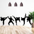 Amaonm Creative Vinyl Sport Taekwondo Wall Decor Player Silhouette Decals - Removable DIY Baby Nursery Bedroom Living Room Home Stickers Murals Ar...