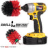 Outdoor - Cleaning Supplies - Garden - Patio - Deck - Stiff Bristle Drill Powered Brush Attachments - Spin Brush - Bird Bath - Garden Statues - Gn...