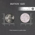 Jerler 10 Pcs Sliver Rhinestone Buttons Crystal Embellishments Sew on Clothing Buttons...