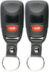 KeylessOption Keyless Entry Remote Control Car Key Fob Alarm for Hyundai Accent 2014-2017 TQ8-RKE-4F14 (Pack of 2)...