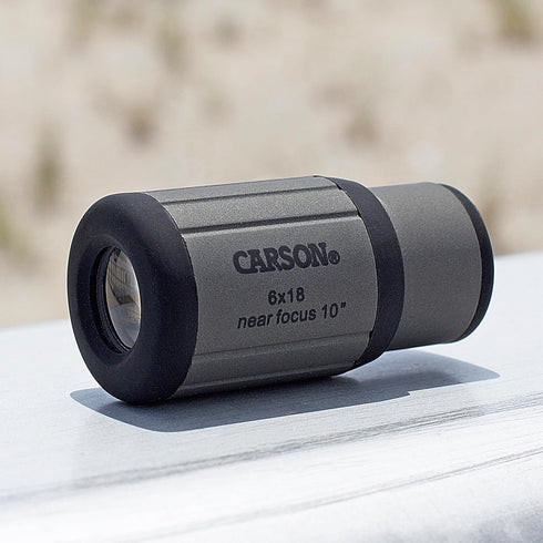 Carson CloseUp 6x18mm Close-Focus Monocular (CF-618)...