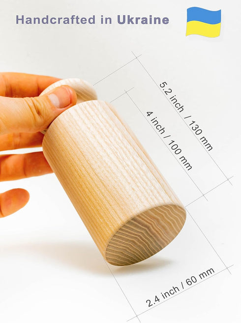 Pie Dolly - Solid Wood Baking Pan - Perfect for Pie Making, Handcrafted in Ukraine (Small)...
