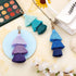 3Pcs Handmade Bohemian Tassel Keychain Colorful Boho Keychain Personalized Bag Charm Tassel Keychain for Women...