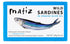 Matiz Sardines in Olive Oil, 4.2 Ounce Can, Spanish Gourmet Wild Caught Natural Fish for Tapas, Snacks, or Meals, Protein Rich, Sealed Freshness...