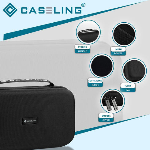 caseling Hard Case Fits Brother P-Touch PTH110 Easy Portable Label Maker. (case only)...