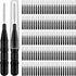 120 Pieces Braces Flossers for Cleaner Interdental Brushes Between Teeth, Toothpick Dental Tooth Flossing with Soft Bristles 360° Bendable Oral De...