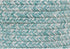 Super Area Rugs Farmhouse Braided Rug Cotton Kitchen Reversible Carpet Turquoise & White, 8" X 28" - Single Stair Tread...