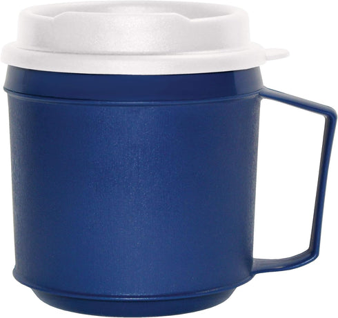 Rehabilitation Advantage Weighted Insulated Mug with Tumbler Lid (8oz), Blue...