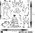 Wedding Stencil, 10 x 10 inch (M) - Decor Stencils for Painting Template...