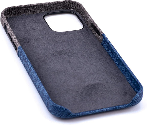 Dockem Wallet Case for iPhone 12 & iPhone 12 Pro: Built-in Metal Plate for Magnetic Mounting & 2 Credit Card Holders: 6.1" Luxe M2, Canvas Style S...