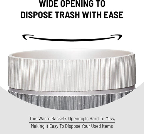 Popular Bath Modern LINE, Waste Basket, Grey...