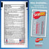 Stopain Pain Relief Clinical Gel Packets, 10 Pack, USA Made, Max Strength Fast Acting with MSM, Glucosamine, Menthol for Arthritis, Lower Back Sci...