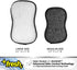 Fresh Regular Professional Microfiber Scrub-N-Wipe Sponge Pads, Fabric Treated with SILVADUR Advanced Odor Control Technology and Charcoal-Infused...