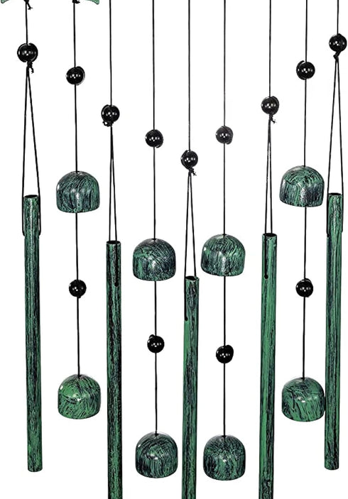 VP Home 28.5" H Tribal Dolphin Wind Chimes for Outside Unique Tribal Dolphin Windchimes for Outdoor Decorations Garden Decor Dolphin Cimes for Wom...