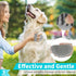 3PCS Dog Bath Brush | Dog Shampoo Brush | Dog Scrubber for Bath | Dog Bath Brush Scrubber | Dog Shower/Washing Brush with Adjustable Ring Handle f...