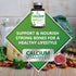 Calcium Supplement with Vitamin D - 1200 mg Calcium Carbonate with 1600 IU of D3 Vitamins - Supports Bone Strength, Teeth & Immune System - Natura...