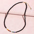 Jewever 7 Chakra Beaded Choker Necklace for Women Black Agate Healing Crystals and Gemstones Meditation Yoga Balance Jewelry...