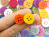 Summer-Ray 500 Multi Colored Felt 4-Eye Buttons...