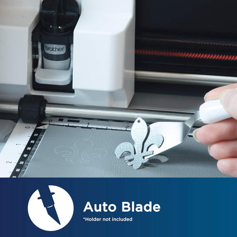 Brother ScanNCut DX CADXBLD1 Auto Blade, Replacement Accessory, Cut Materials 0.1-3mm Thick Including Fabric, Felt, Vinyl and More...