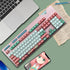 IJKT Keycaps, PBT keycap,KCA Profile for Cherry Mx Gateron Kailh Switches Mechanical Keyboard?Standard ANSI/ISO Layout...