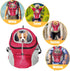 Fhiny Dog Carrier Backpack, Comfortable Doggy Front Backpack Pet Puppy Carrier Travel Pack with Breathable Head Out Design and Padded Shoulder for...