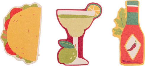 Karma Gifts Shaped Magnetic Chip Clips, Taco...