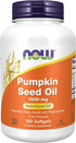 NOW Supplements, Pumpkin Seed Oil 1000 mg with Essential Fatty Acids and Phytosterols, Cold Pressed, 100 Softgels...