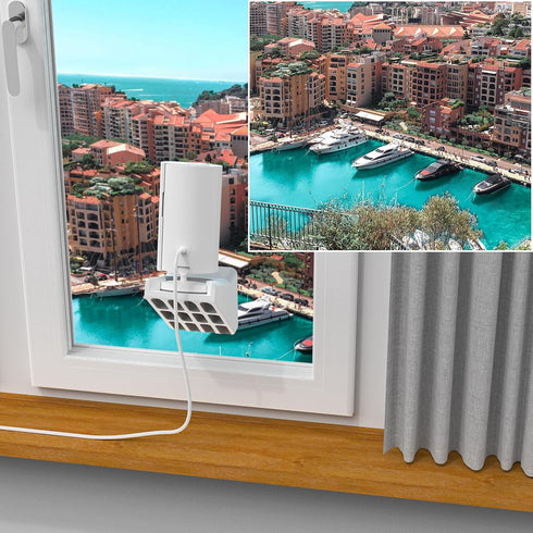 Window Mount for Ring Indoor Cam (2nd Gen/1st Gen) - Specifically Designed for Official Use, 20 Degree Tilt Down, Enhances Front Yard and Driveway...