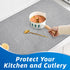 2 Pcs Large Dish Drying Mat for Kitchen Counter,24 x 17 inch Absorbent Microfiber Dishes Drainer Mats,XL Dish Drying Pad for Countertops,Racks,Und...