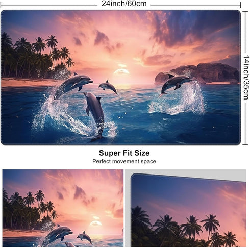 for MTG Playmat 24 x 14 inches for TCG Playmat Non-Slip Rubber Base Commander Playmat HD Cover for Magic The Gathering Playmat Iorcana Trading Car...