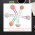 Cute Paper Clips,Paperclips for Office School and Personal Use Purple Sunflowers, Hot Pink Lollipop, Rainbow, Smiling Purple, Strawberry & Peachy ...